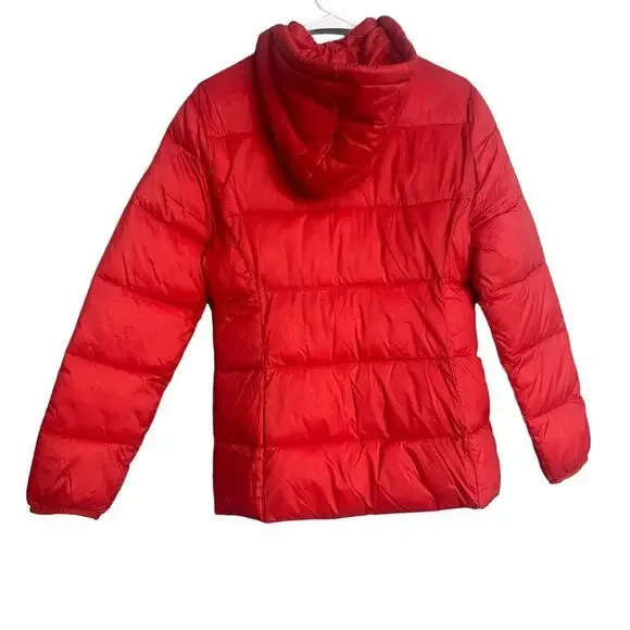 NWT Red Puffer Coat Jacket Removable Hood Size SMALL - Picture 9 of 16